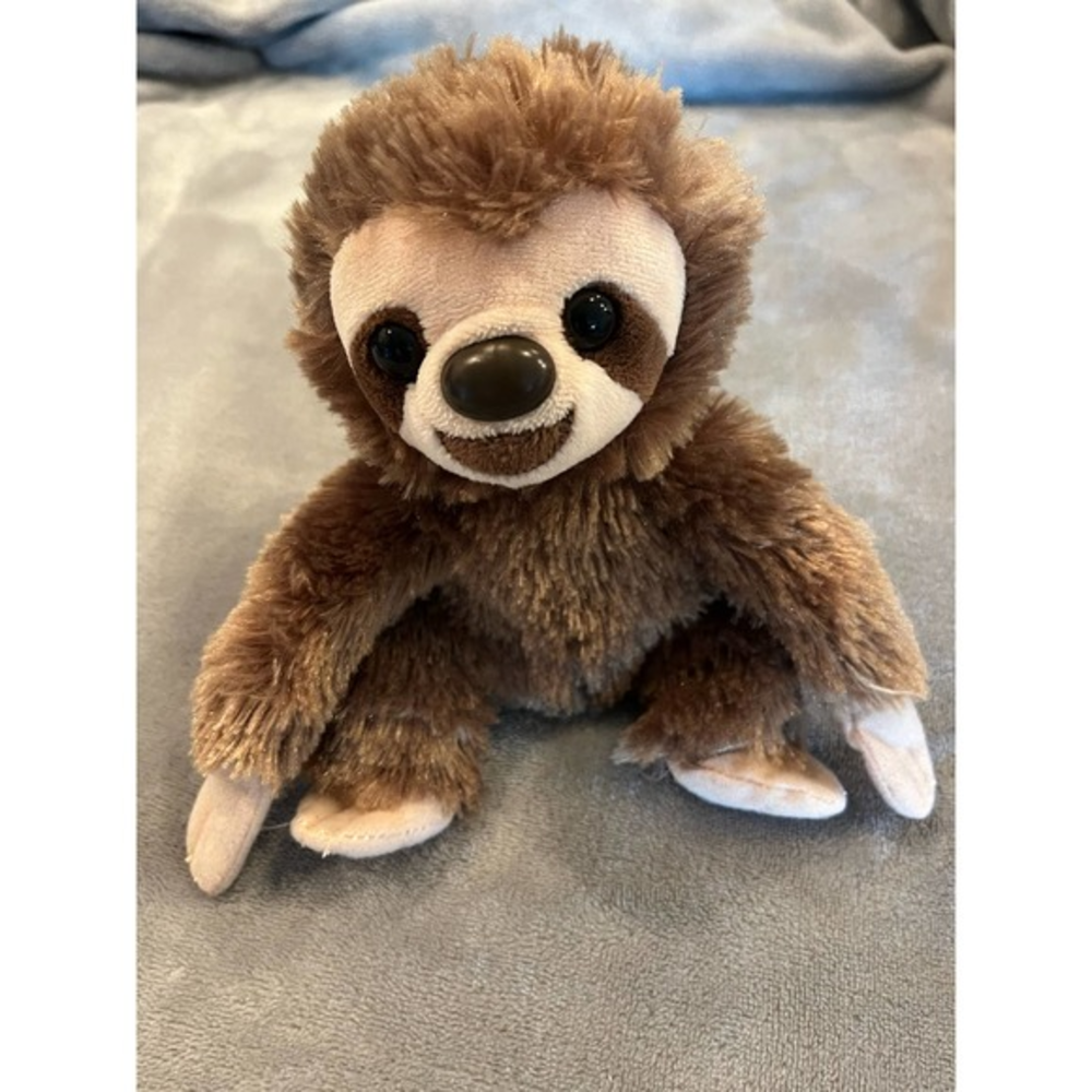 Wild Republic Sloth Plush Stuffed Animal Toy‎ Brown Cute Soft Adorable